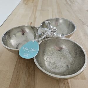 Martha Stewart Silver Candy Bowl
